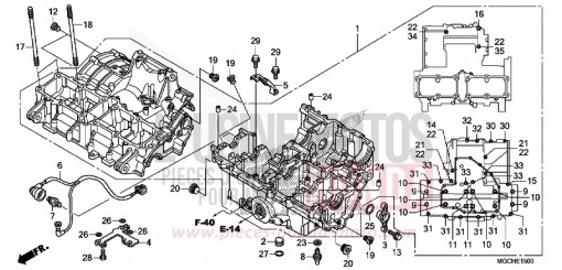 CARTER MOTEUR CB1100CAH de 2017